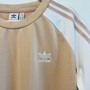 Adidas Original Tan/White Women's Medium Dress
